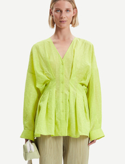 Samsøe Samsøe - Engla blouse 14641 - acid green - 2