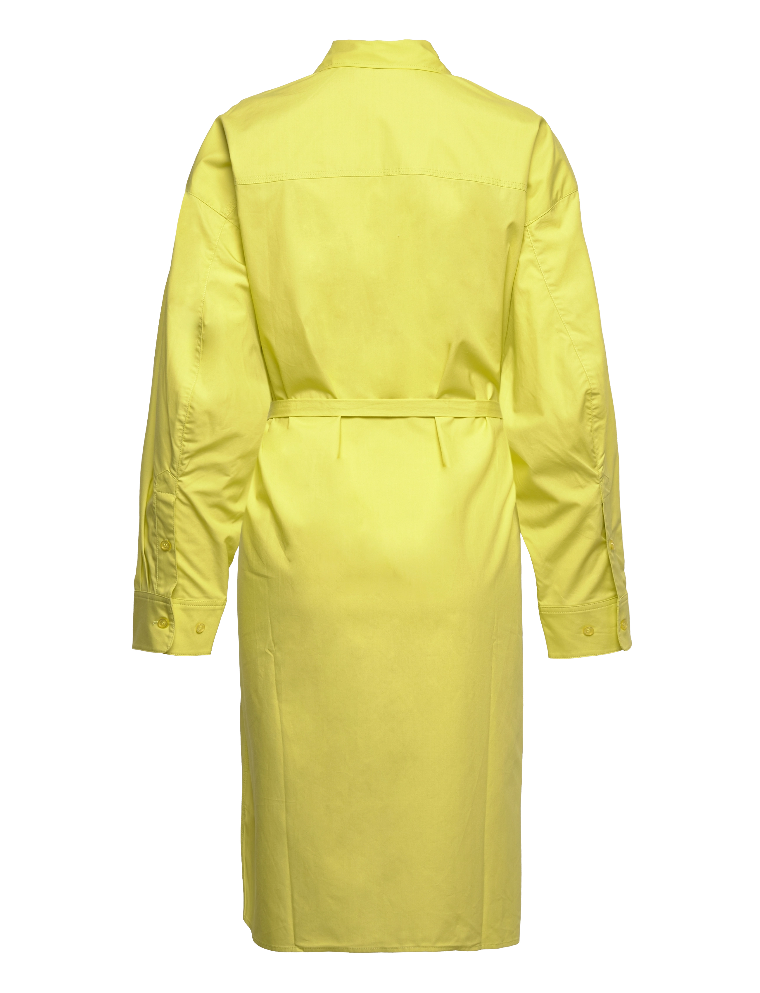 Samsøe Samsøe - Lua shirt dress 14644 - midimekot - acid green - 2