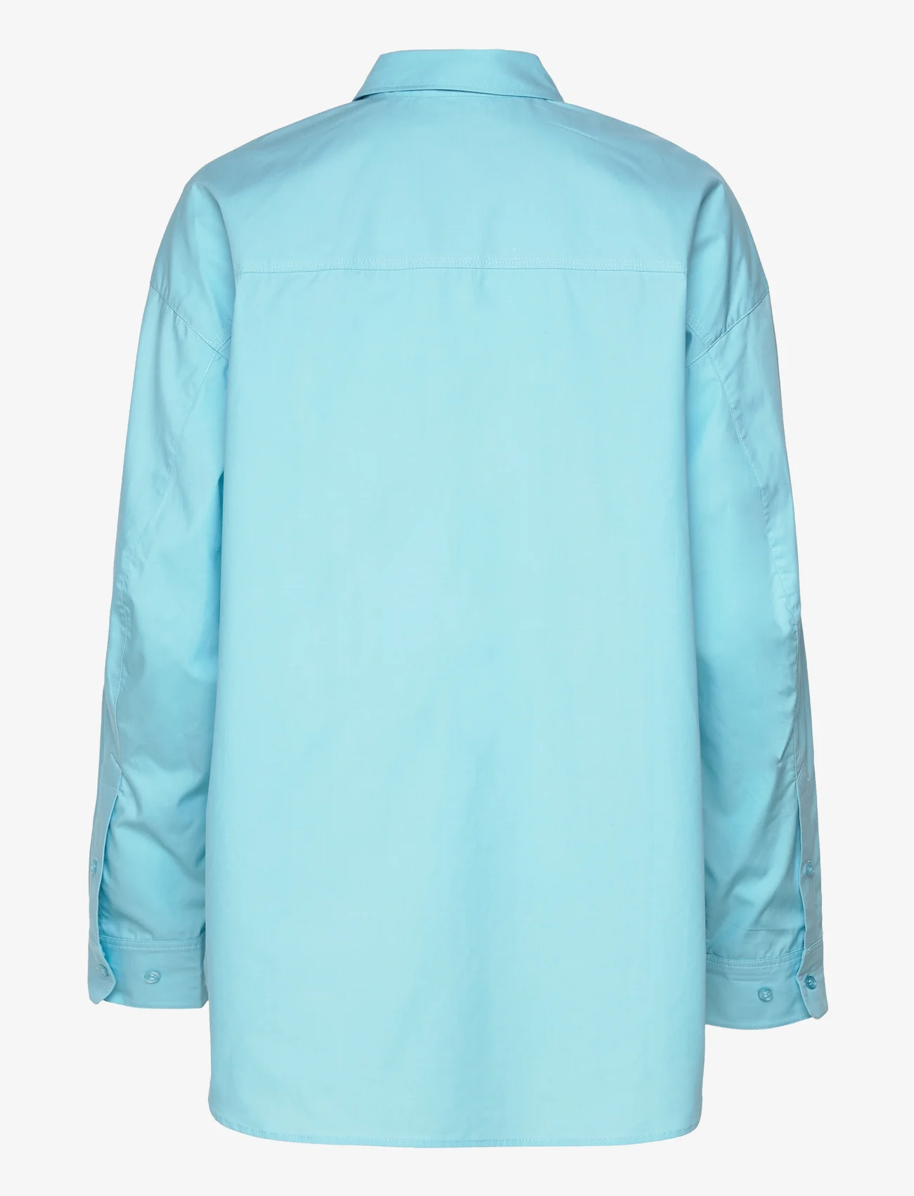 Samsøe Samsøe - Lua np shirt 14644 - langermede skjorter - blue topaz - 1