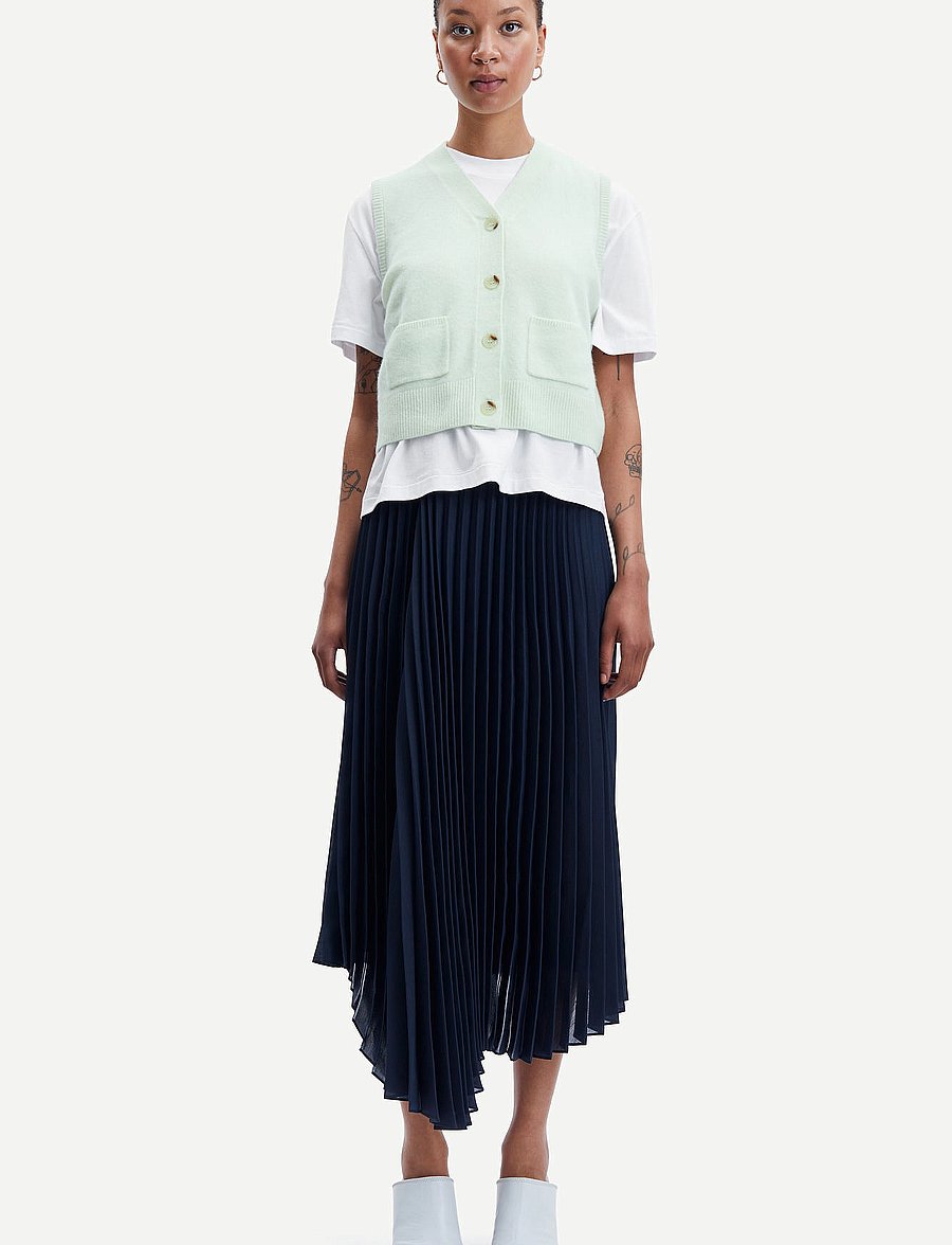 Samsøe Samsøe - Annica wrap skirt 14512 - salute - 0