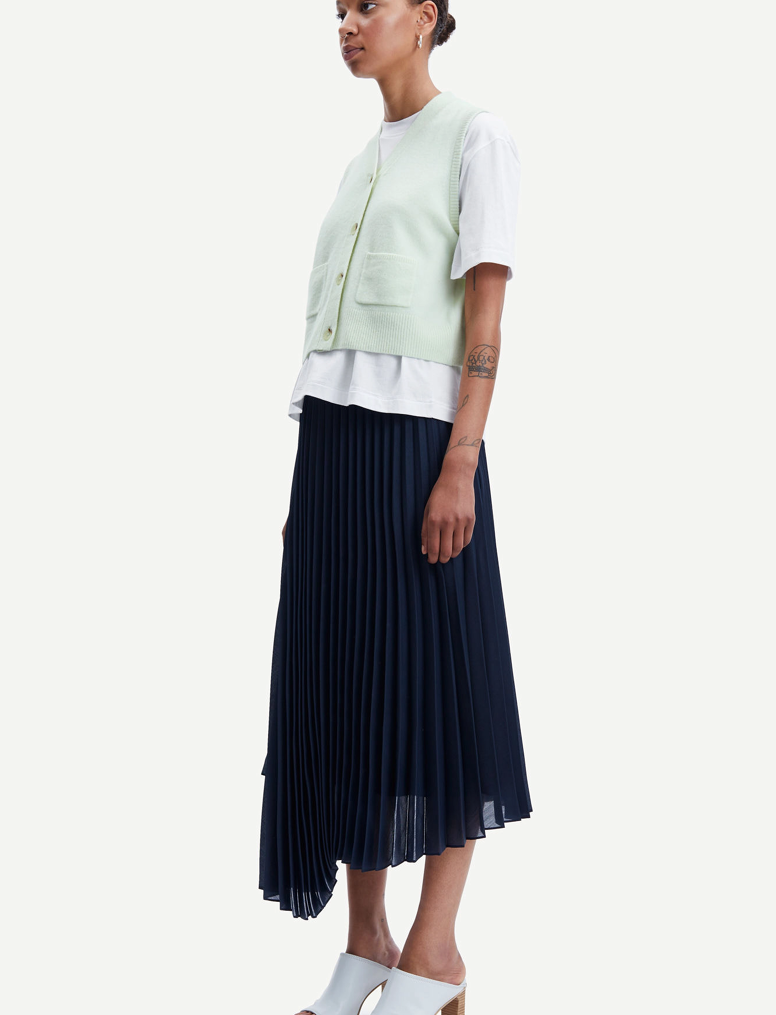 Samsøe Samsøe - Annica wrap skirt 14512 - midiseelikud - salute - 4
