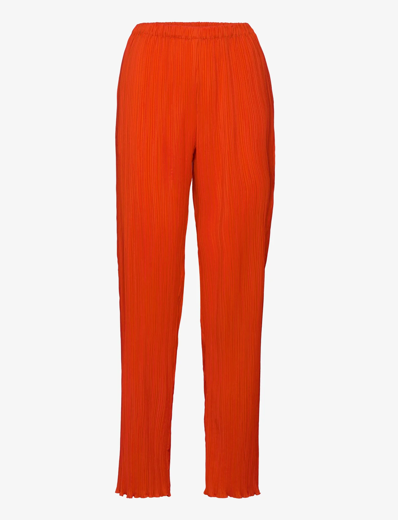 Samsøe Samsøe - Fridah trousers 14643 - spodnie proste - orange.com - 0