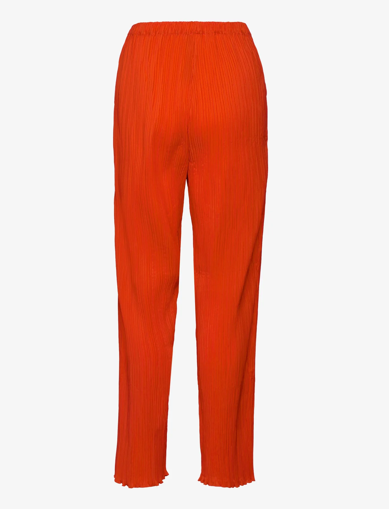 Samsøe Samsøe - Fridah trousers 14643 - spodnie proste - orange.com - 1