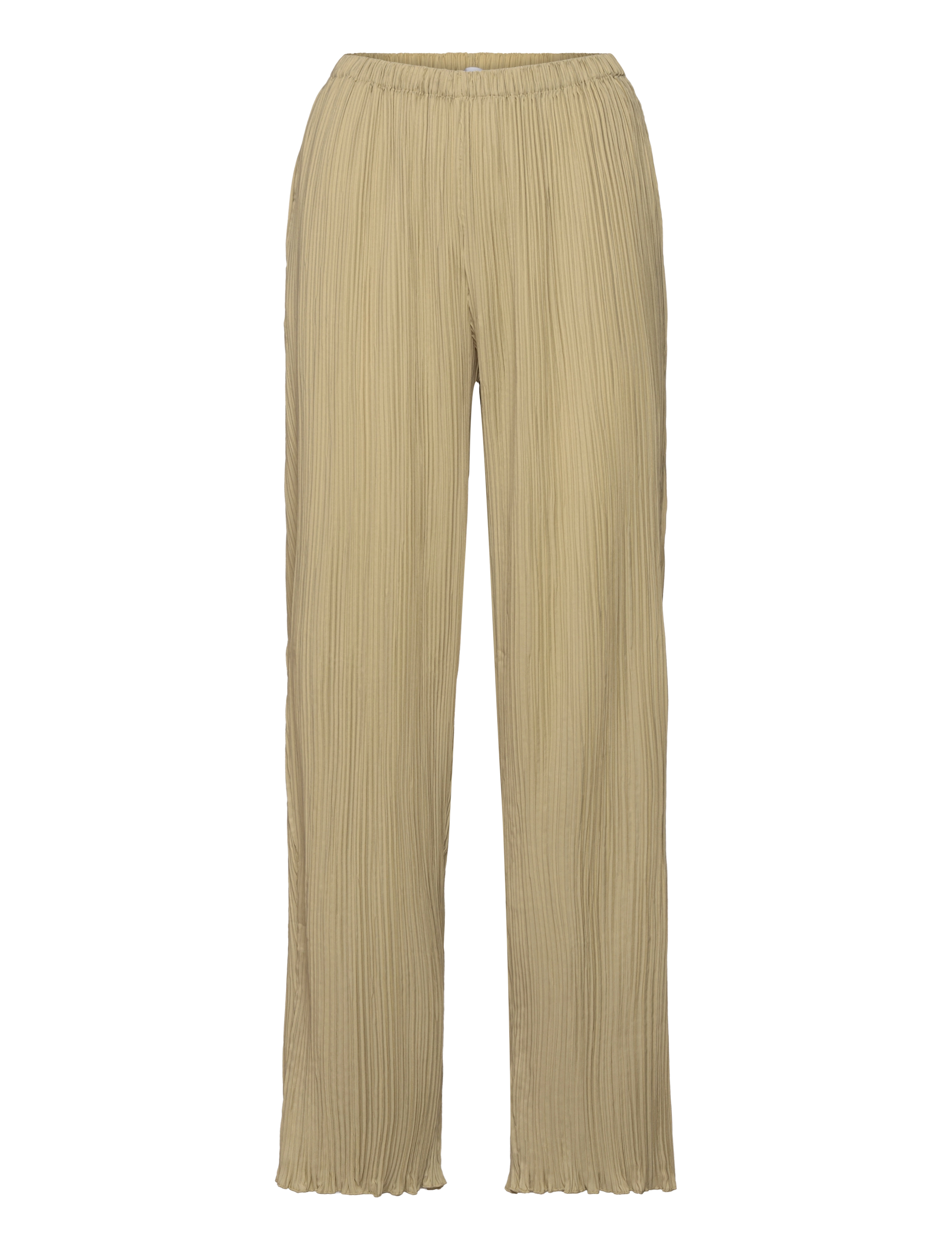 Samsøe Samsøe Fridah trousers 14643 - Tøj - SAGE GREEN / beige