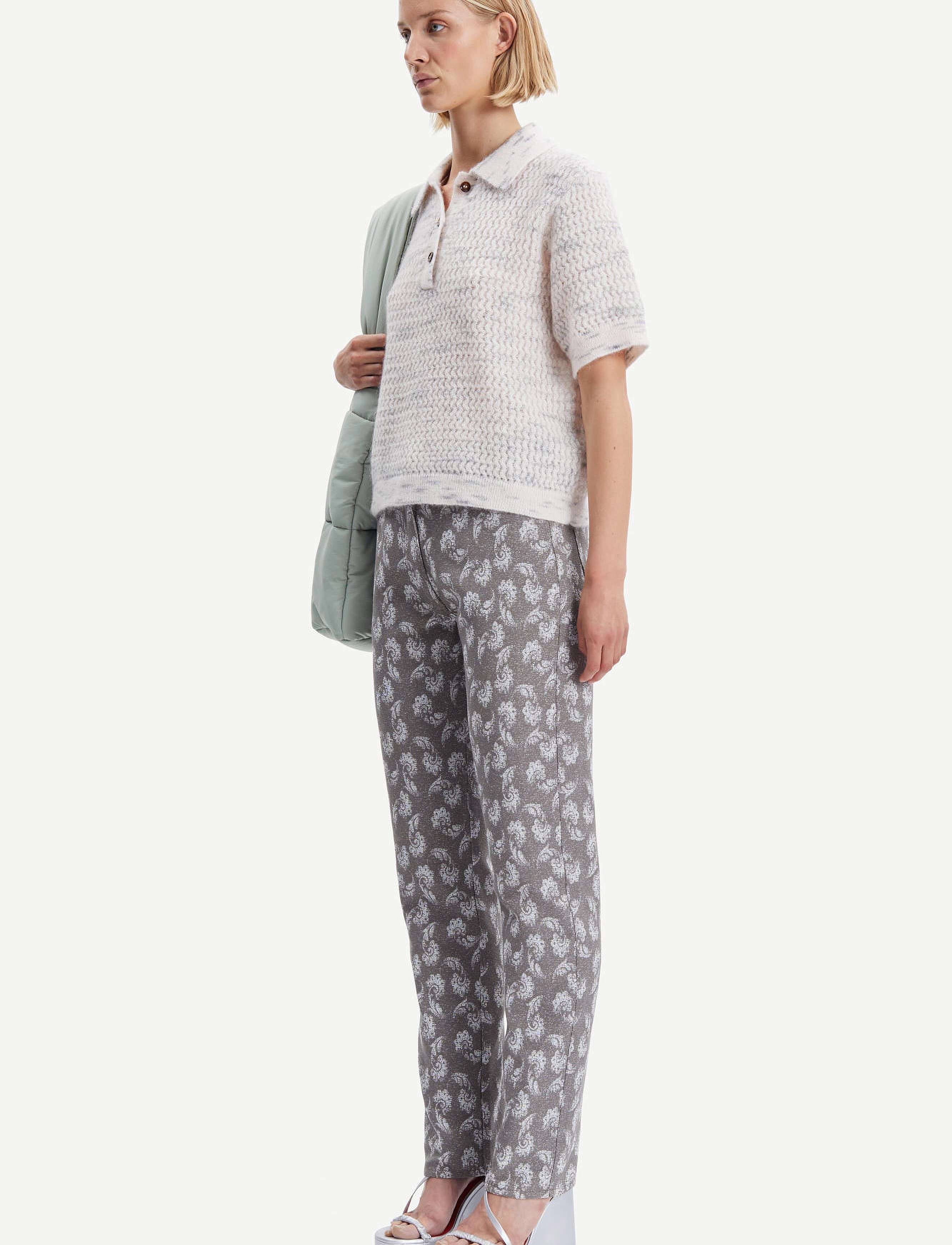 Samsøe Samsøe - Susanna trousers 14658 - bukser med lige ben - paisley - 4
