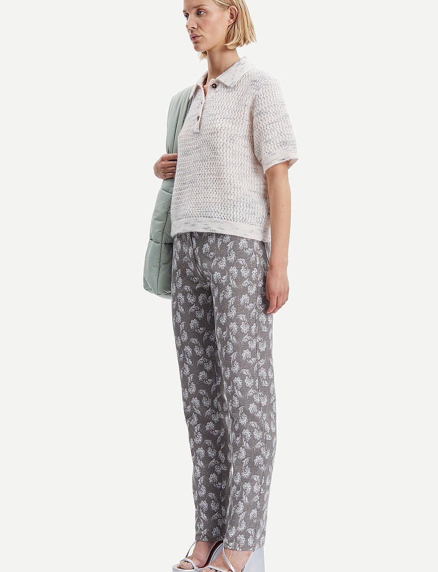 Samsøe Samsøe - Susanna trousers 14658 - hose mit geradem bein - paisley - 4