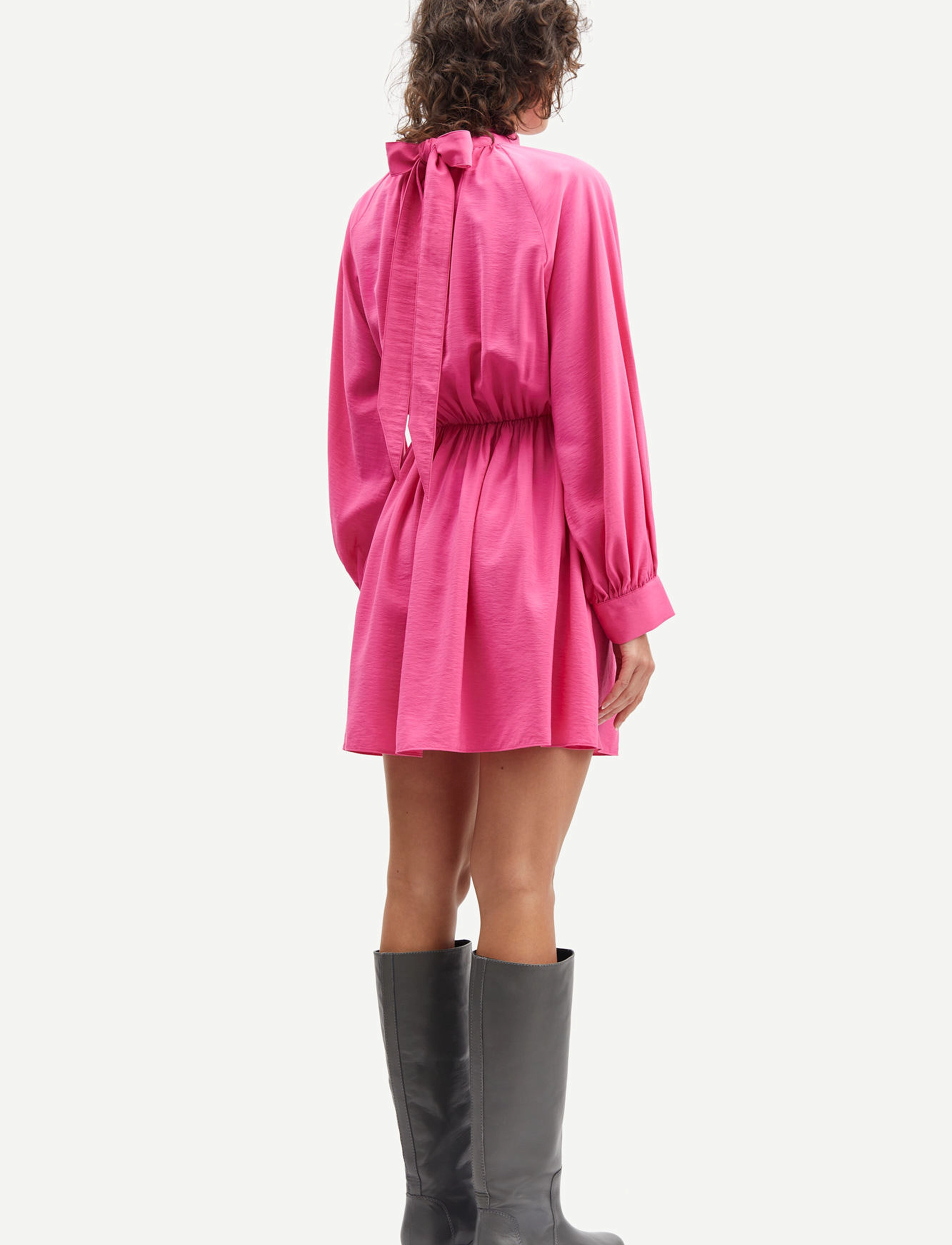 Samsøe Samsøe - Ebbali dress 14639 - festkjoler - cheeky pink - 3