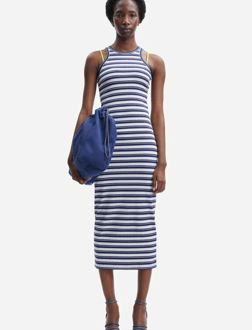 Samsøe Samsøe - Rita dress 14806 - kesämekot - stripes blue - 0
