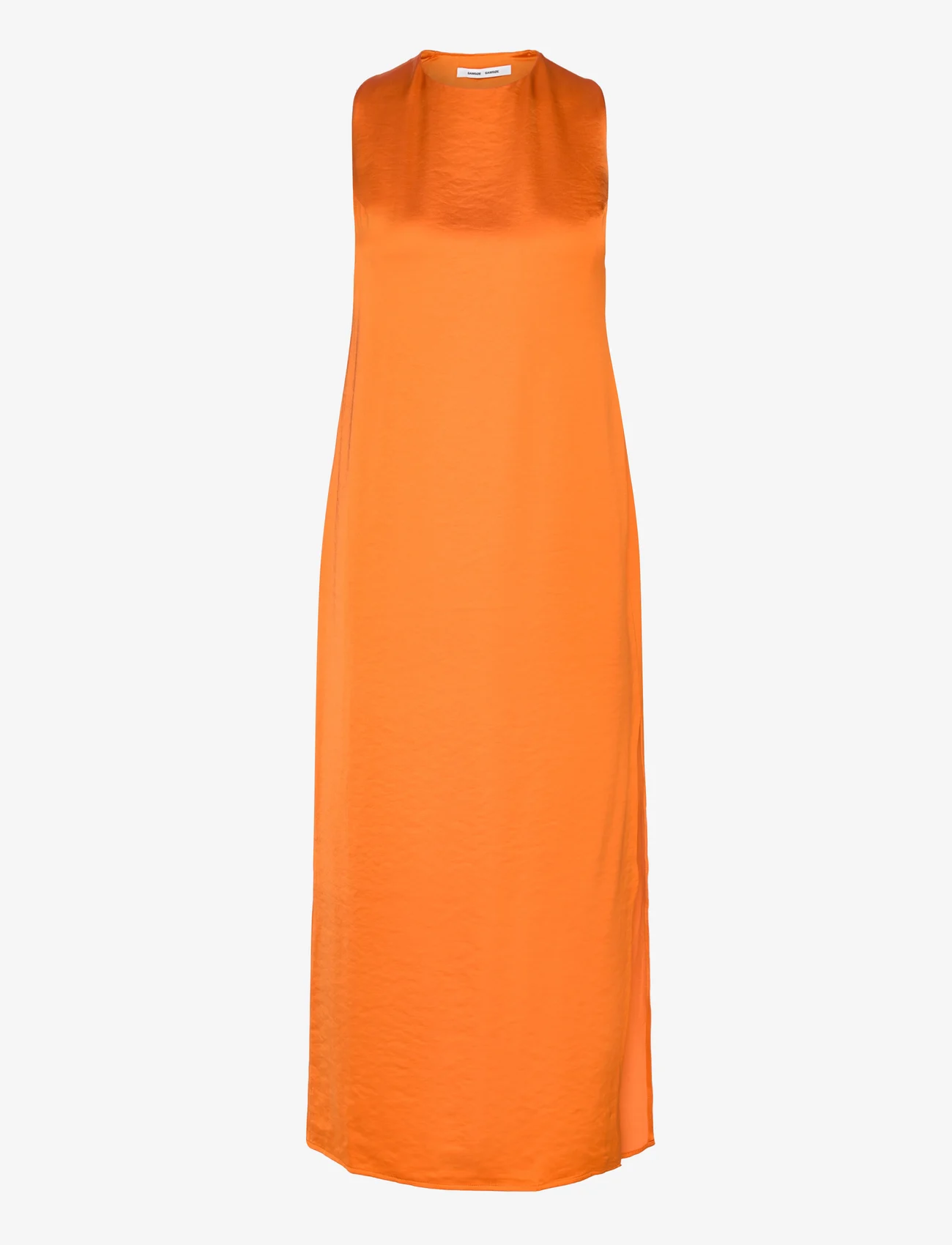 Samsøe Samsøe - Ellie dress 14773 - odzież imprezowa w cenach outletowych - russet orange - 0