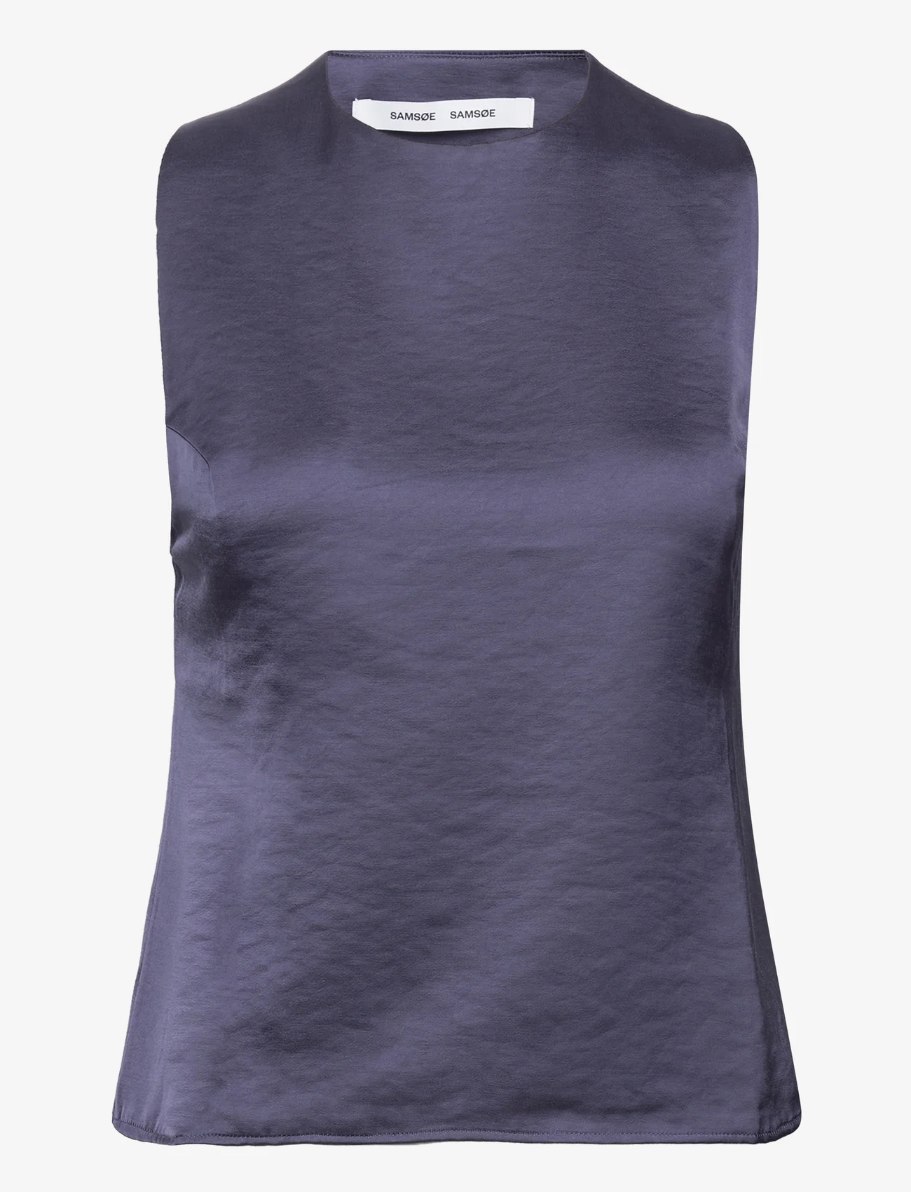 Samsøe Samsøe - Ellie top 14773 - sleeveless blouses - nightshadow blue - 0