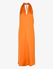Samsøe Samsøe - Cille dress 14773 - midi-jurken - russet orange - 0