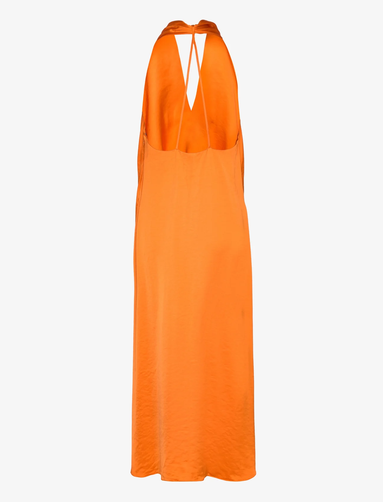 Samsøe Samsøe - Cille dress 14773 - midiklänningar - russet orange - 1