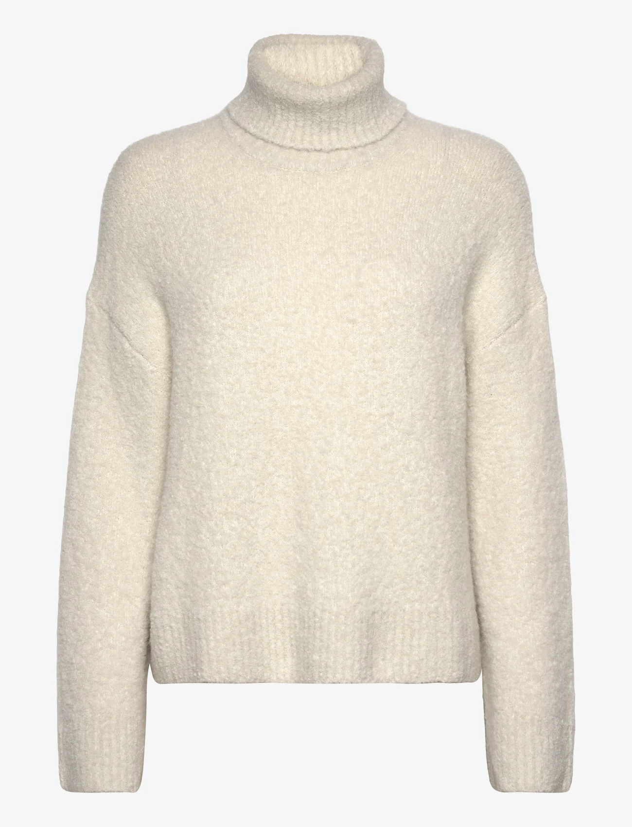 Samsøe Samsøe - Mandie Turtleneck 14464 - džemperi ar augstu apkakli - white onyx - 0