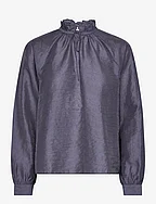 Karookhi blouse 14641 - BLUE GRANITE WHIZZ