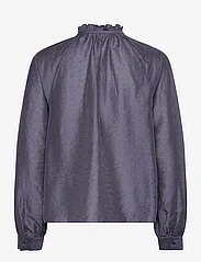 Samsøe Samsøe - Karookhi blouse 14641 - long-sleeved blouses - blue granite whizz - 3