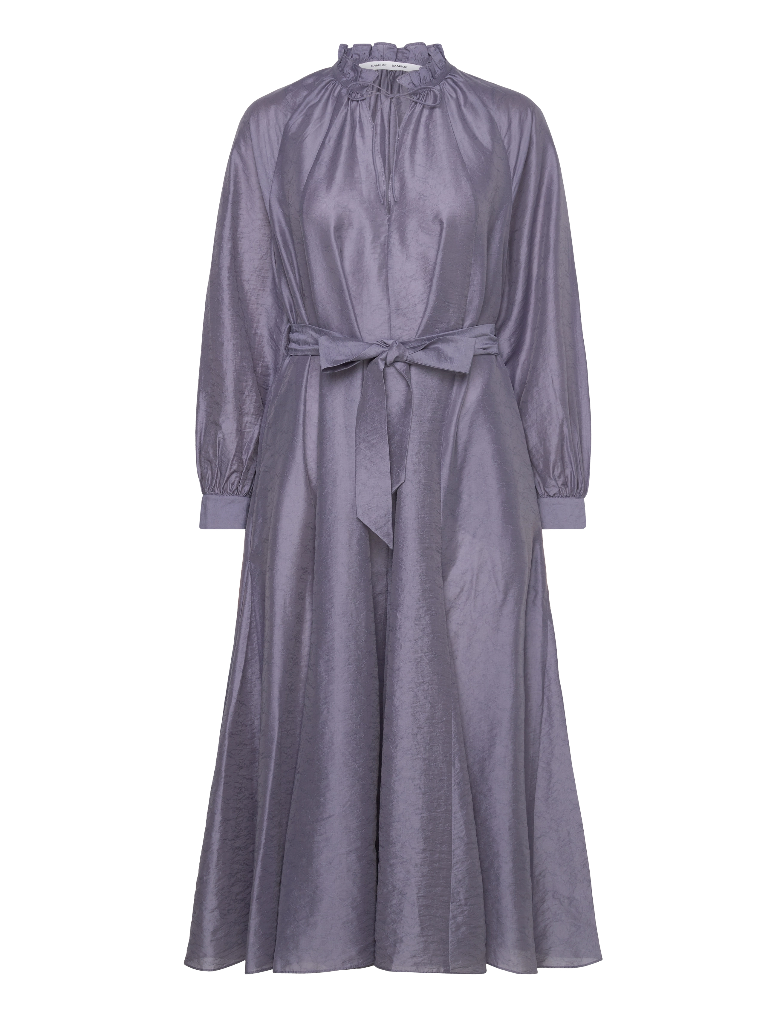 SAMSØE SAMSØE Karookhi Long Kleid 14641 Blau - XS - Damen