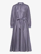 Karookhi long dress 14641 - BLUE GRANITE WHIZZ