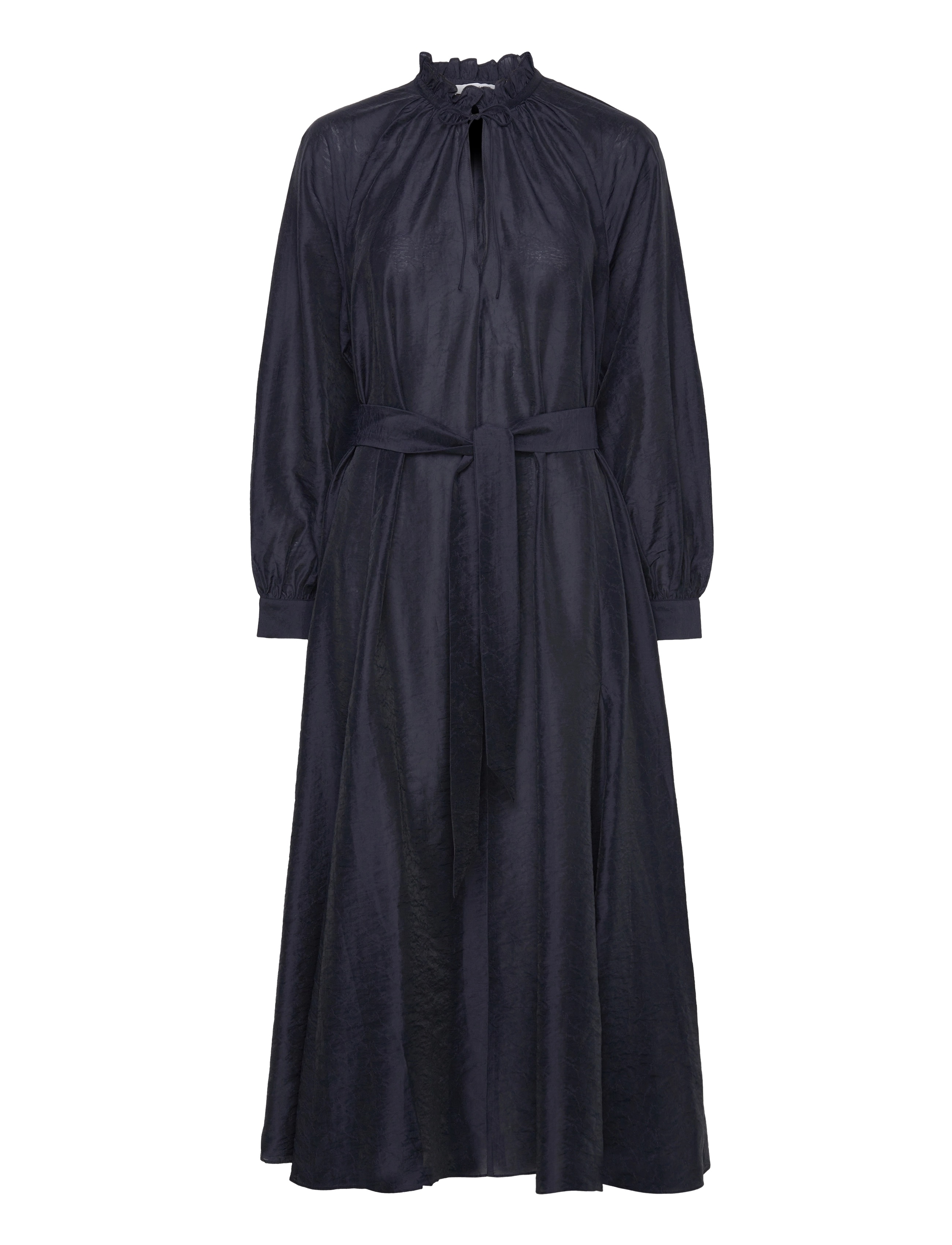 SAMSØE SAMSØE Karookhi Long Kleid 14641 Blau - XS - Damen