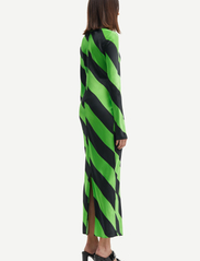 Samsøe Samsøe - Alina long dress 14903 - maxi dresses - green stripe - 3