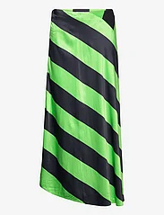 Samsøe Samsøe - Viktoria bias skirt 14903 - satin skirts - green stripe - 0