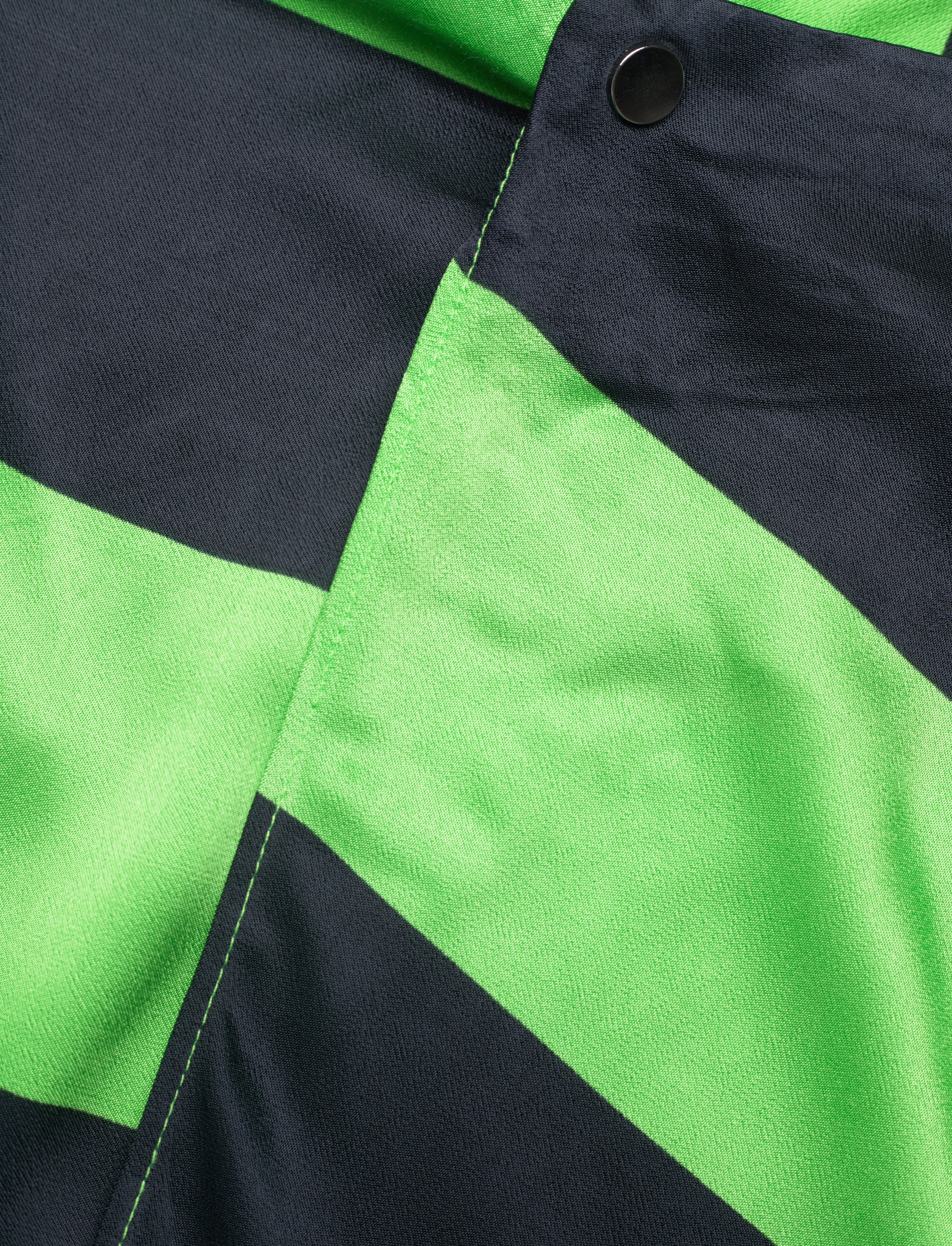 Samsøe Samsøe - Viktoria bias skirt 14903 - satinnederdele - green stripe - 2