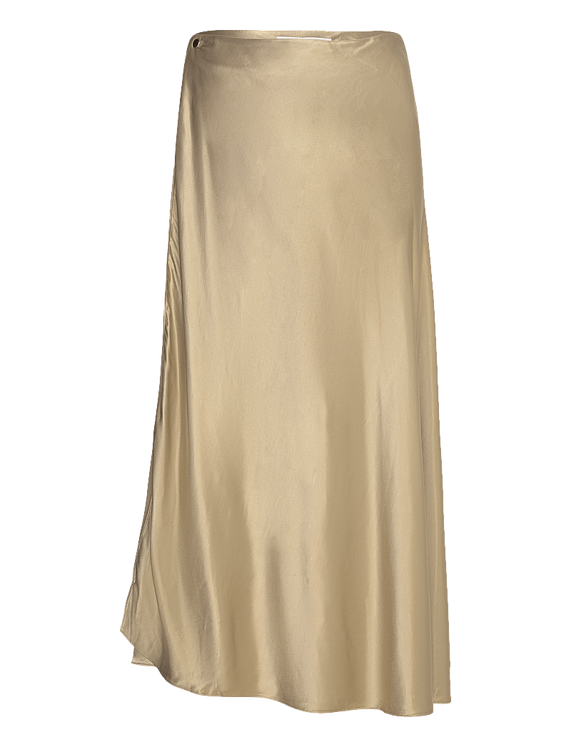 Samsøe Samsøe - Viktoria bias skirt 14903 - satiinist seelikud - light olive - 0