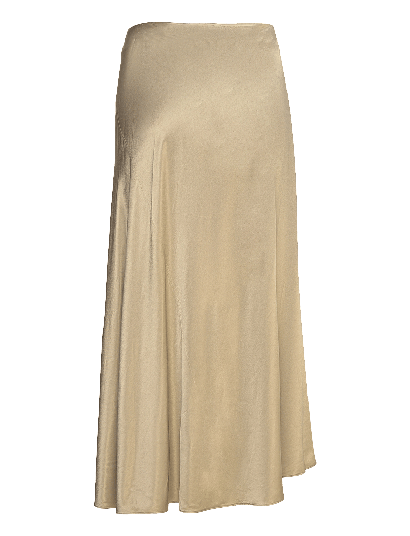 Samsøe Samsøe - Viktoria bias skirt 14903 - satiinist seelikud - light olive - 1