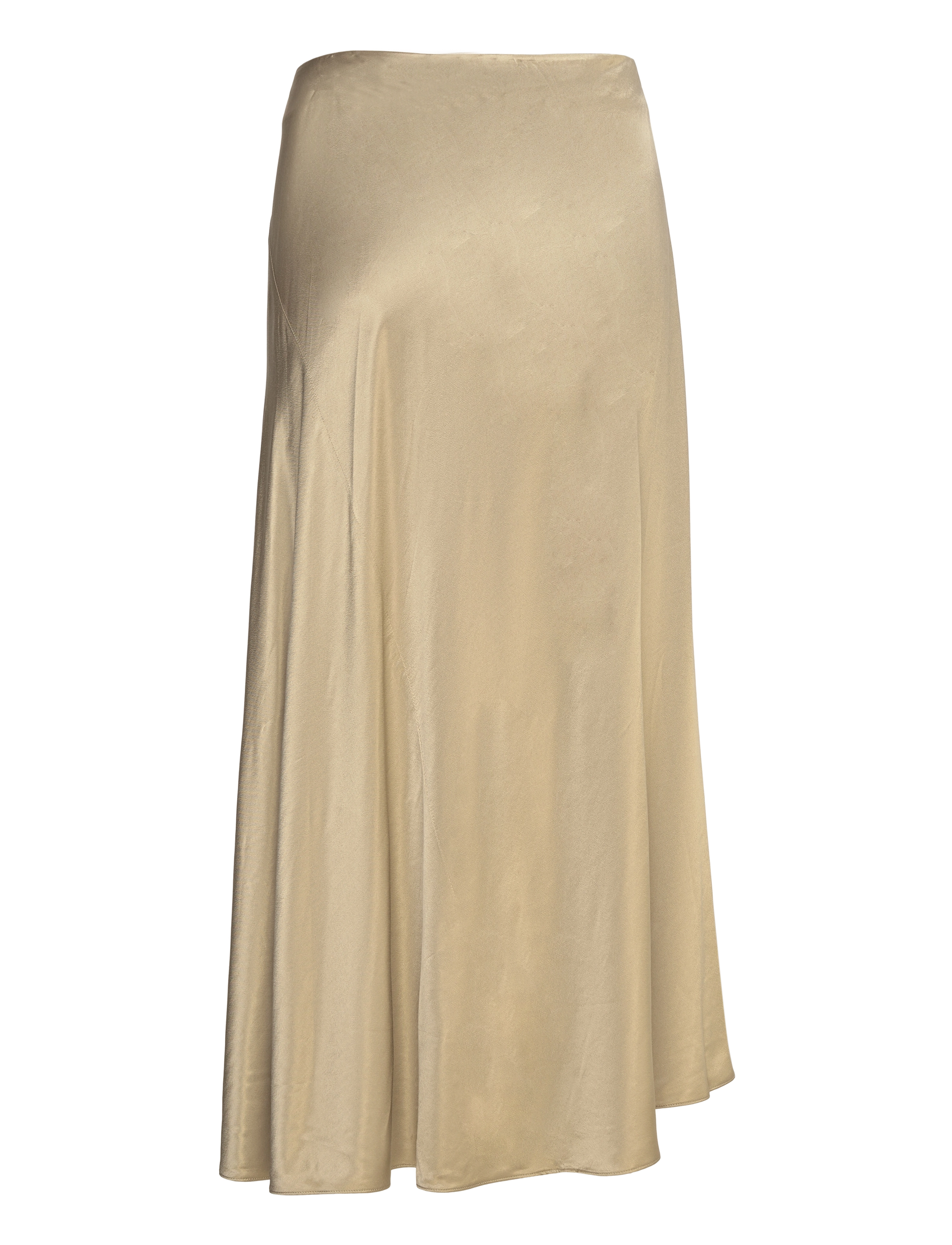 Samsøe Samsøe - Viktoria bias skirt 14903 - satinnederdele - light olive - 1