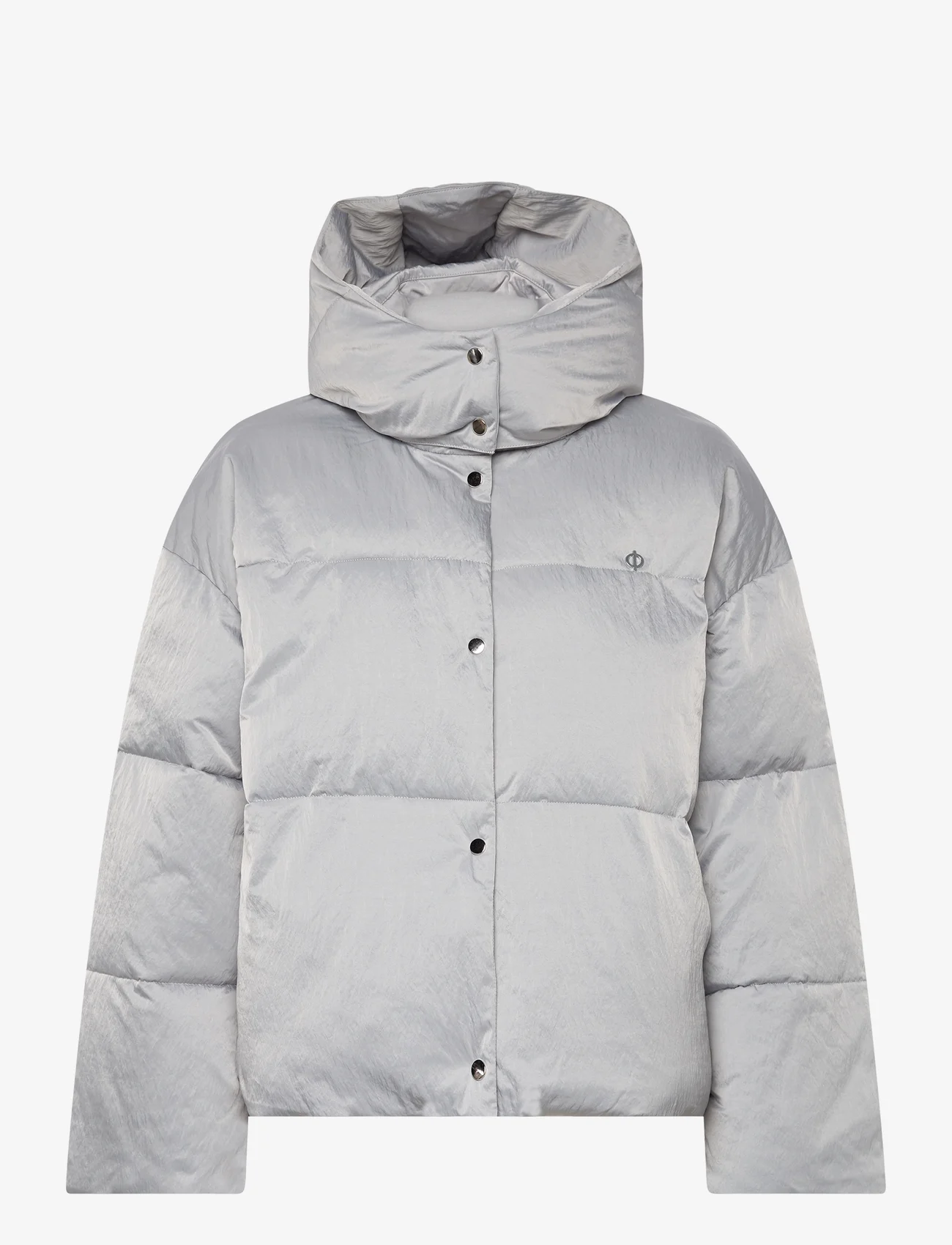 Samsøe Samsøe - Hana short jacket 14868 - pūkinės ir paminkštintosios striukės - silver - 0