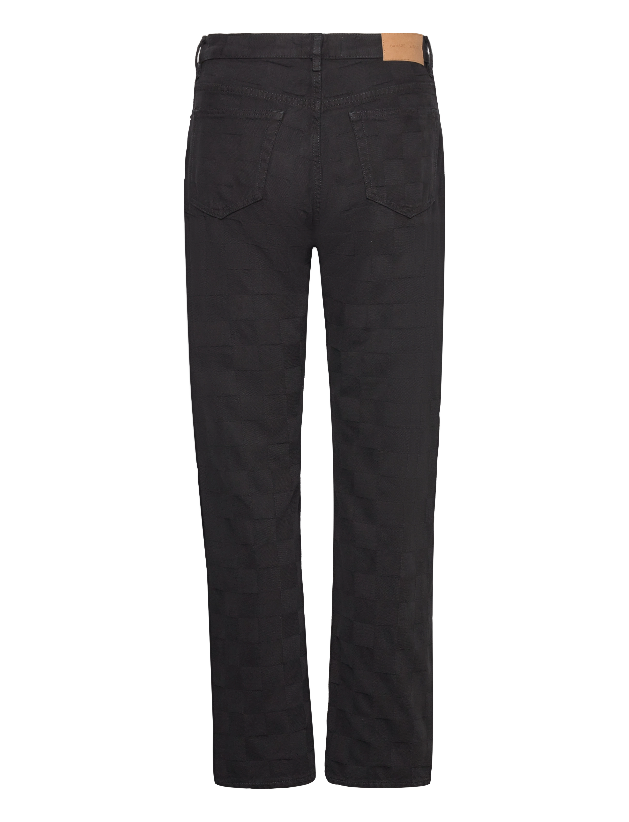 Samsøe Samsøe - Susan jeans 14956 - straight jeans - black od check - 2
