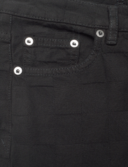 Samsøe Samsøe - Susan jeans 14956 - tiesaus kirpimo džinsai - black od check - 4