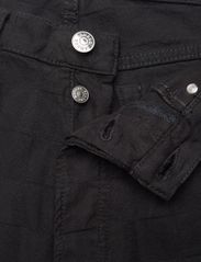Samsøe Samsøe - Susan jeans 14956 - tiesaus kirpimo džinsai - black od check - 5
