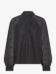 Samsøe Samsøe - Alfrida shirt 14639 - krekli ar garām piedurknēm - black - 0