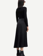 Samsøe Samsøe - Viktoria bias skirt 14905 - wrap skirts - black - 3