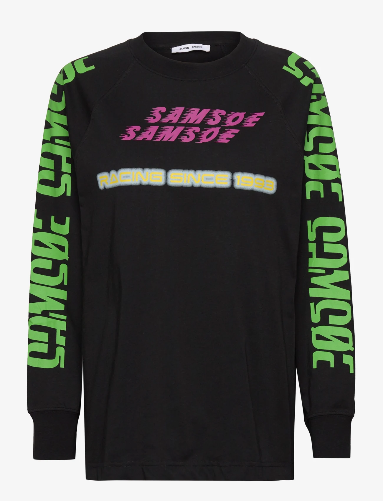 Samsøe Samsøe - Dianne t-shirt 10379 - sporta džemperi - black - 0