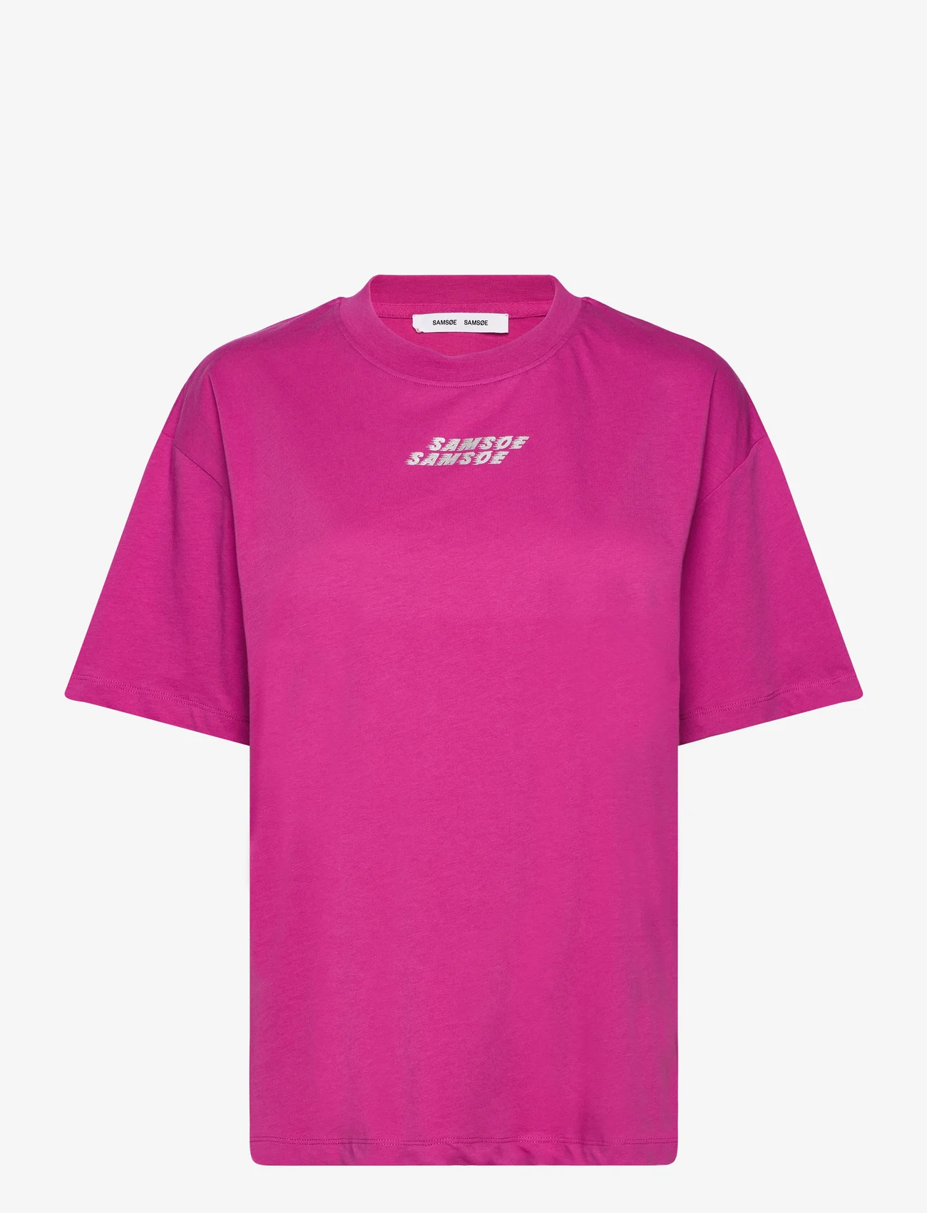 Samsøe Samsøe - Eira t-shirt 10379 - t-krekli - rose violet - 0