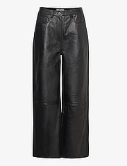Samsøe Samsøe - Shelly trousers 14886 - ballīšu apģērbs par outlet cenām - black - 0