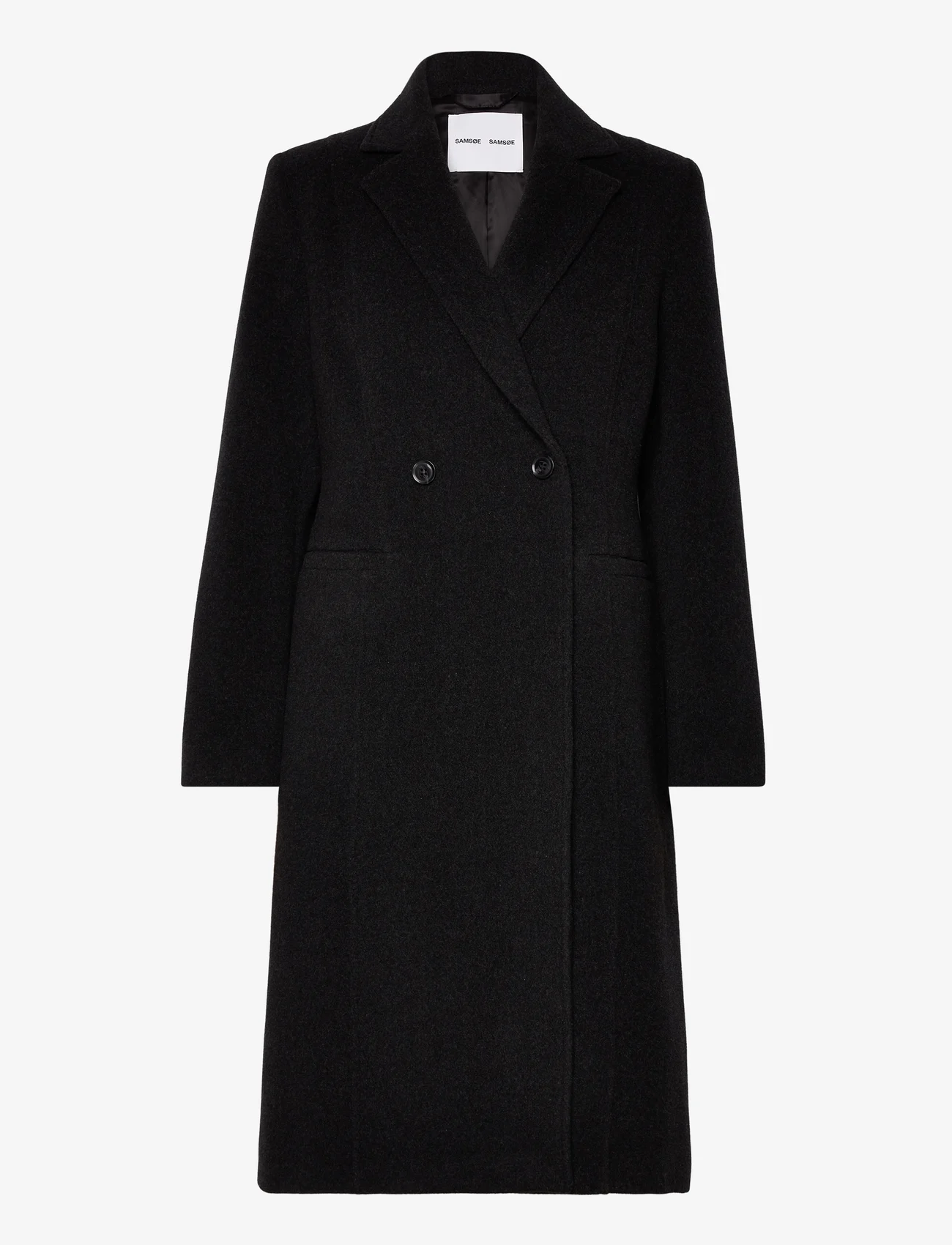 Samsøe Samsøe - Yamilla coat 11104 - Žieminės striukės - phantom - 0