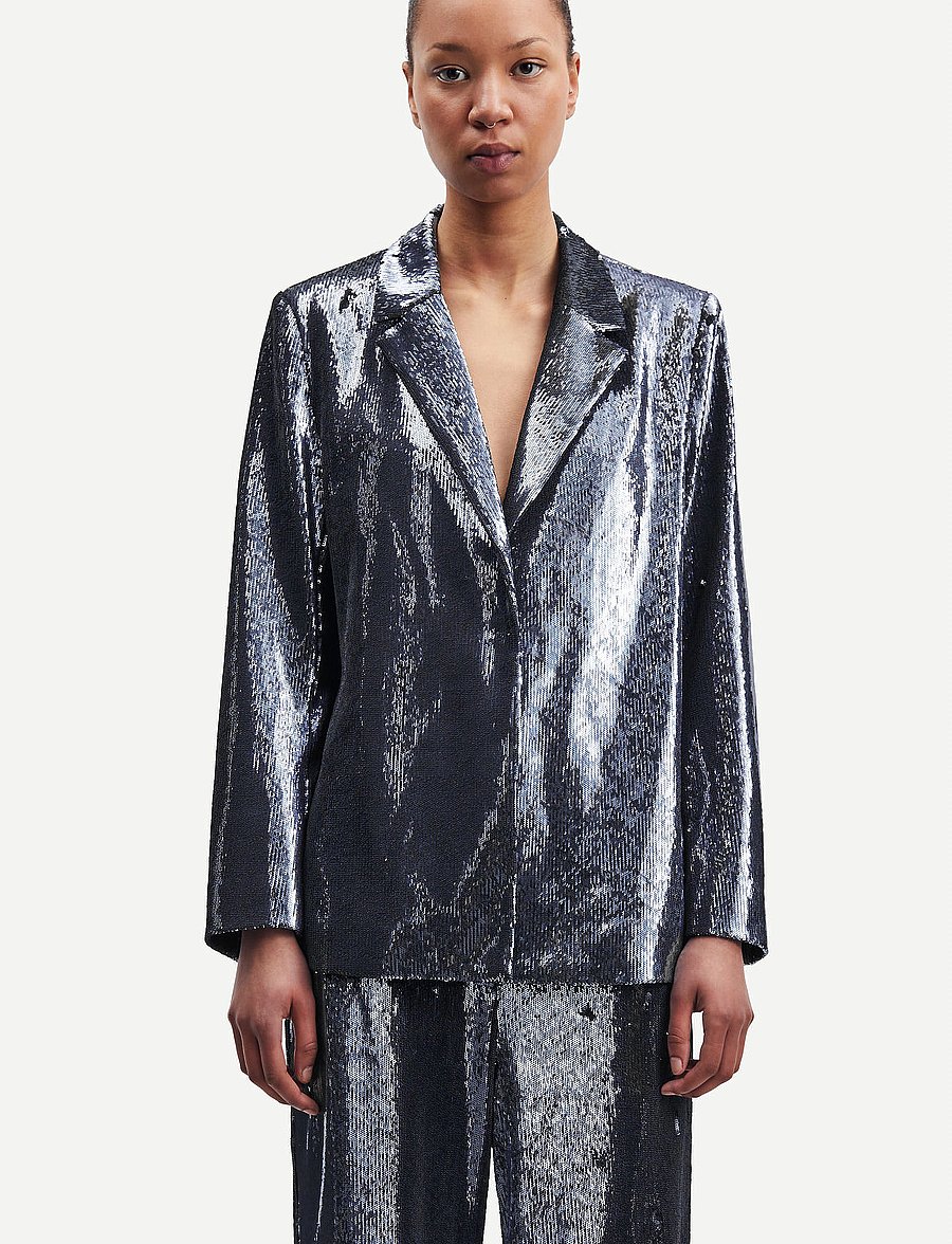 Samsøe Samsøe - Raven blazer 15020 - oversize kavajer - turbulence - 0