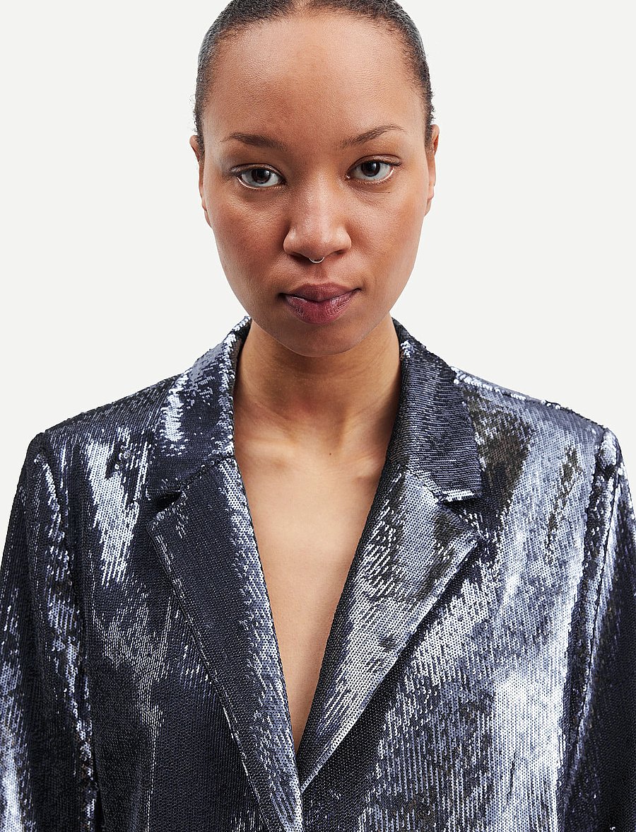 Samsøe Samsøe - Raven blazer 15020 - oversize kavajer - turbulence - 4
