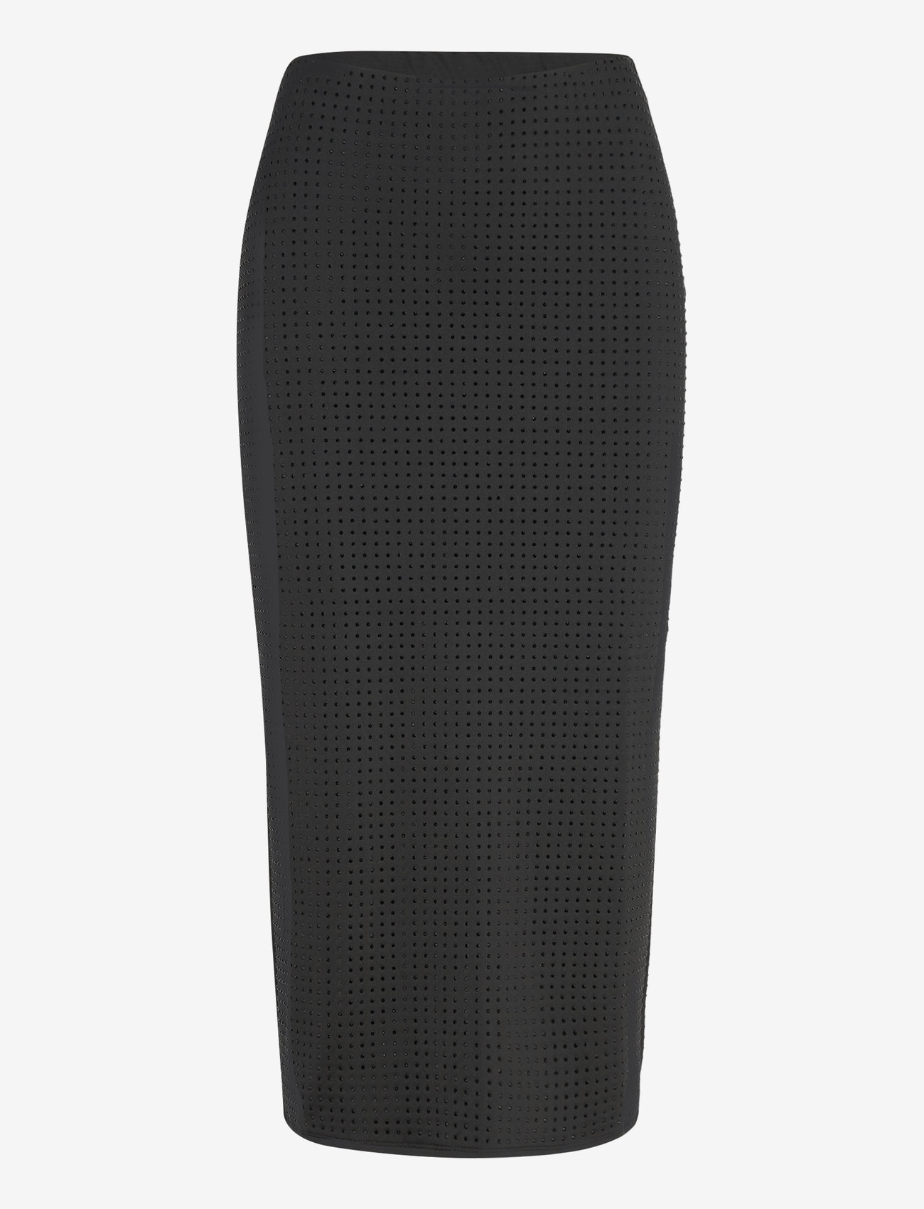 Samsøe Samsøe - Chrishell Skirt 14611 - midi nederdele - caviar - 0