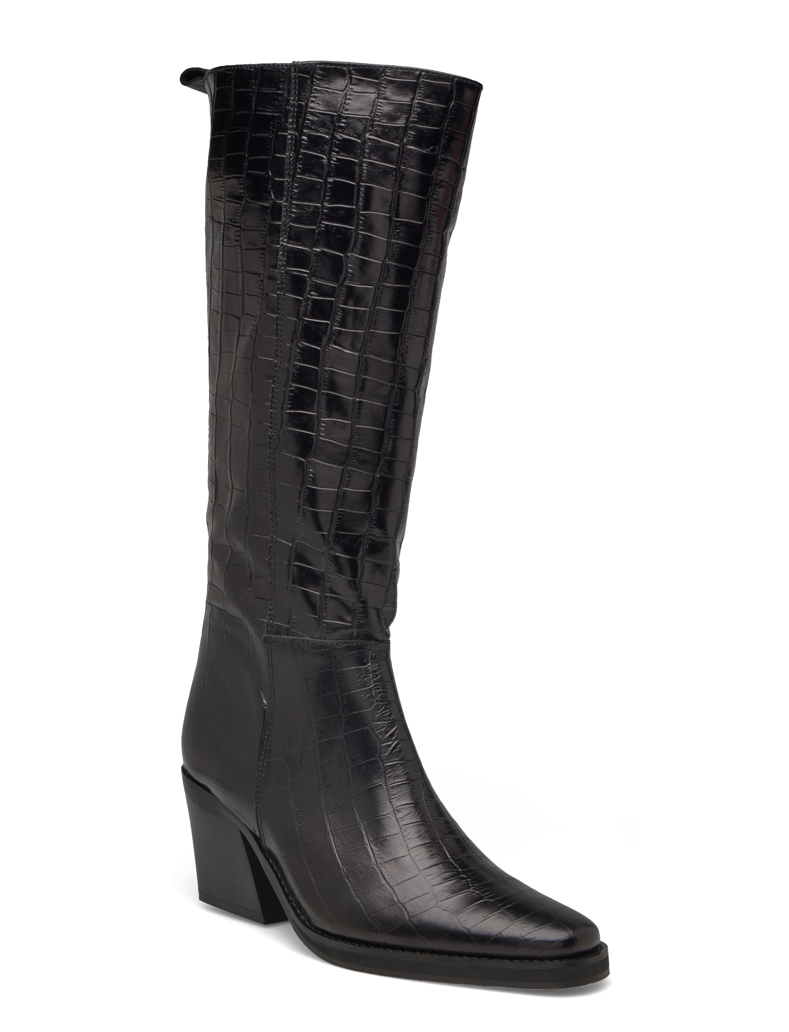 Sophia boots high 14859 - BLACK