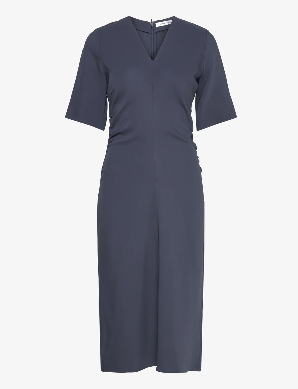 Samsøe Samsøe - Samailey dress 15038 - midi kjoler - inkwell - 0