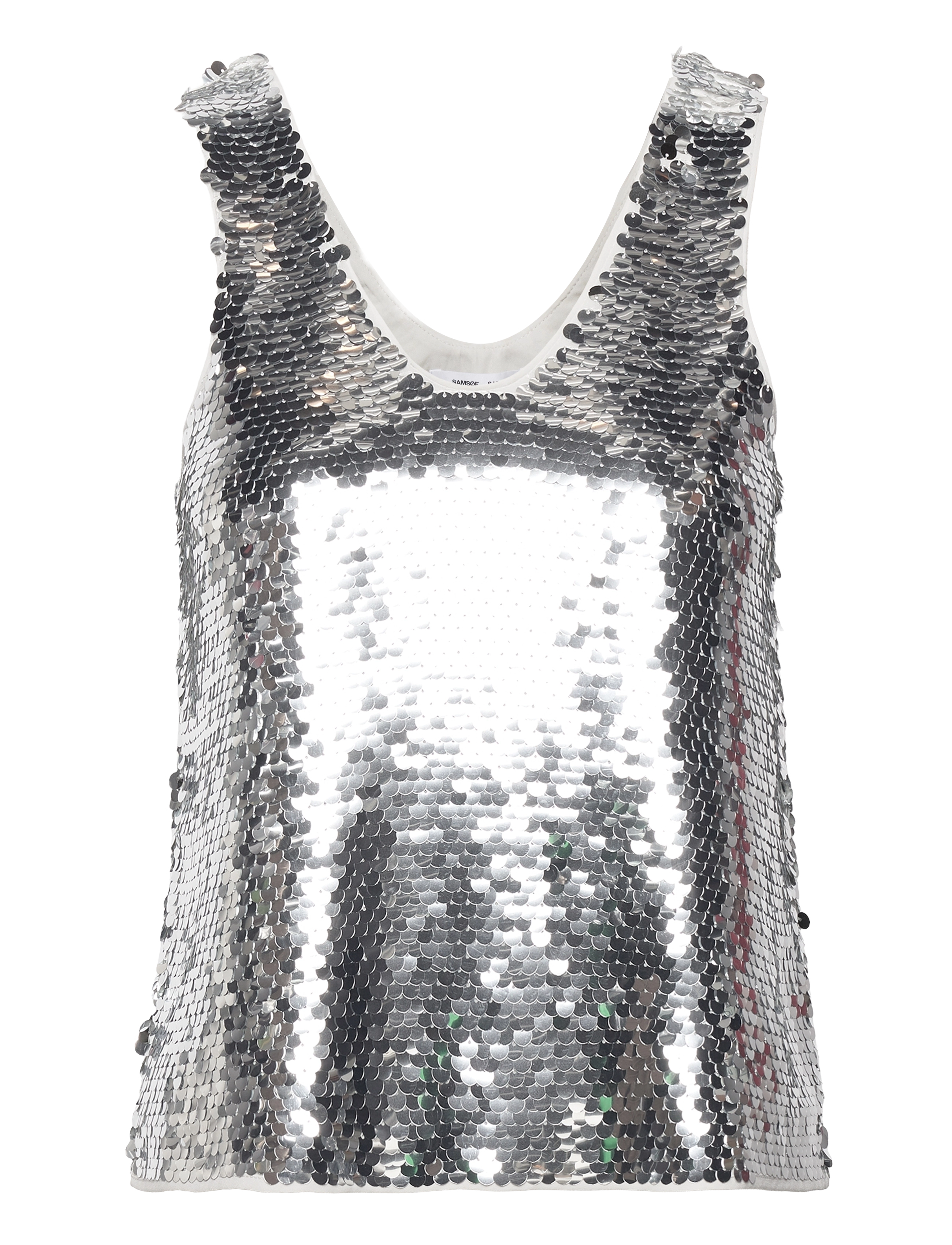 SAMSØE SAMSØE Lykke Oberteil 15036 Silber - XS - Damen