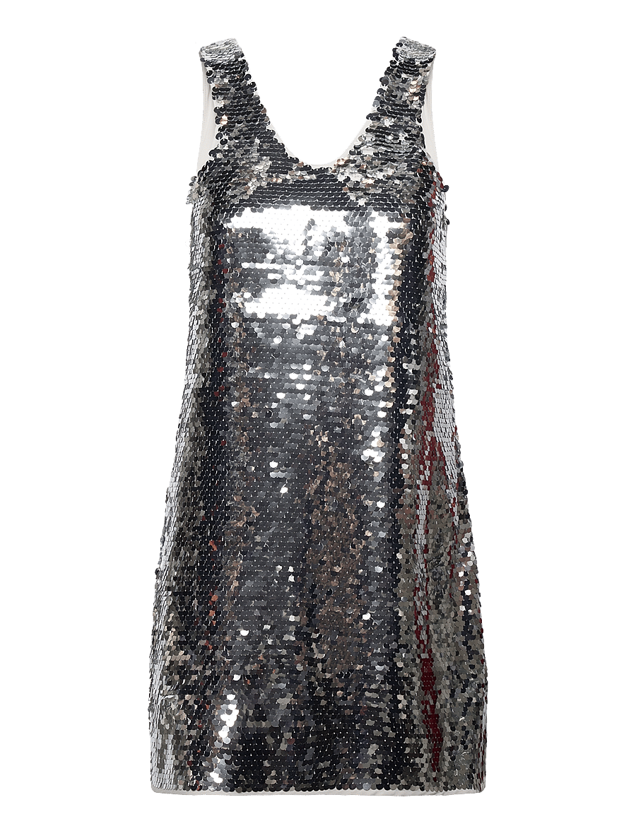Samsøe Samsøe - Lykke dress 15036 - pailletkjoler - silver - 1