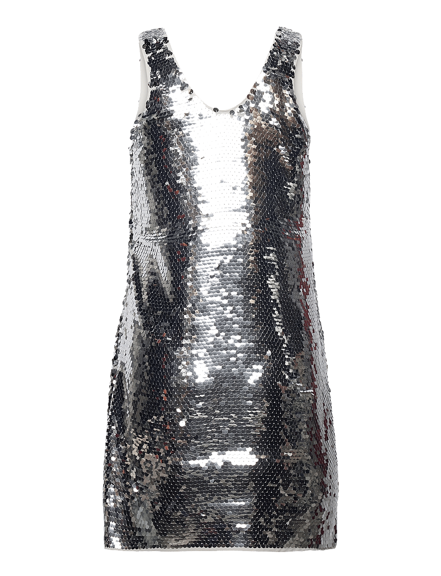 Samsøe Samsøe - Lykke dress 15036 - pailletkjoler - silver - 2