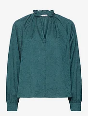 Samsøe Samsøe - Karookhi blouse 15043 - langærmede bluser - atlantic deep - 1