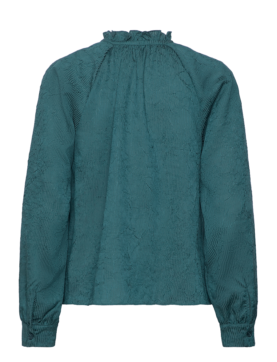 Samsøe Samsøe - Karookhi blouse 15043 - langærmede bluser - atlantic deep - 2