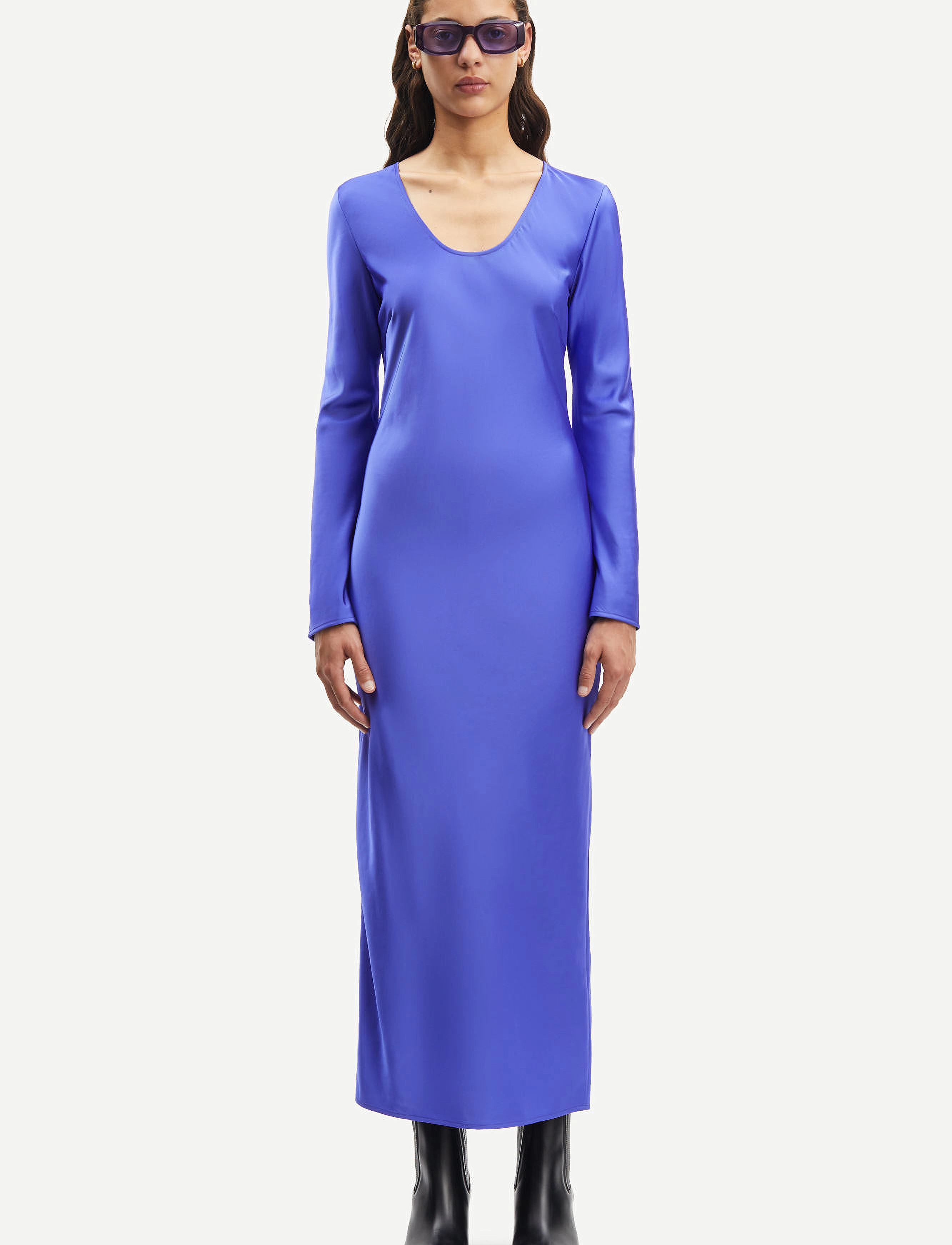 Samsøe Samsøe Alina u-n dress 15039 - Kleider - SIMPLY PURPLE / purple