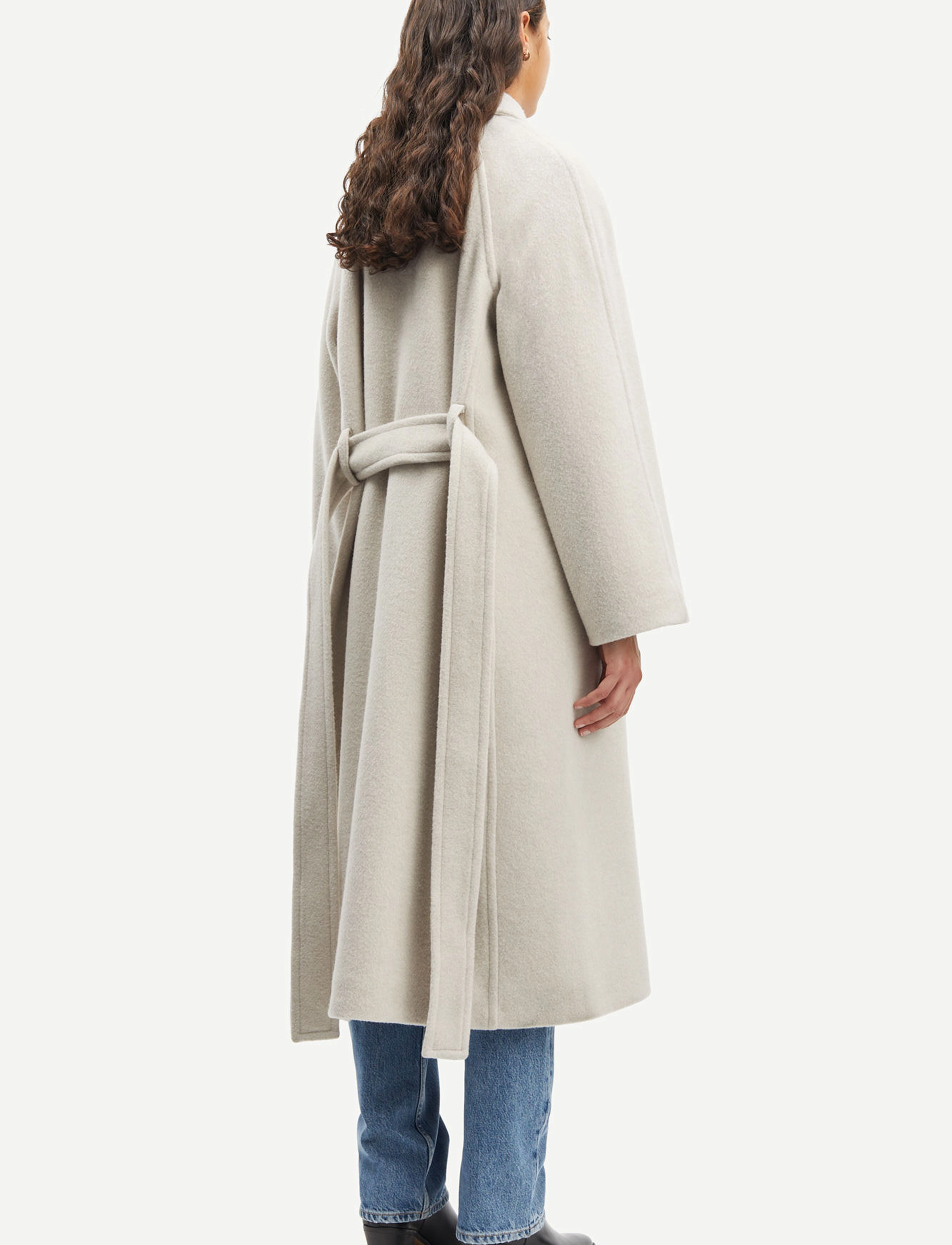 Samsøe Samsøe - Afra coat 15037 - arctic wolf - 3